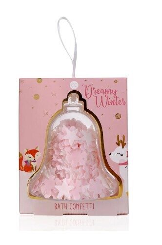 Dāvanu komplekts Dreamy Winter  "Zvaniņš" ar vannas konfeti ar maršmelo aromātu, 25 g